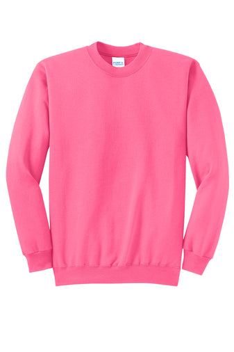 PC78  Port & Company® Core Fleece Crewneck Sweatshirt