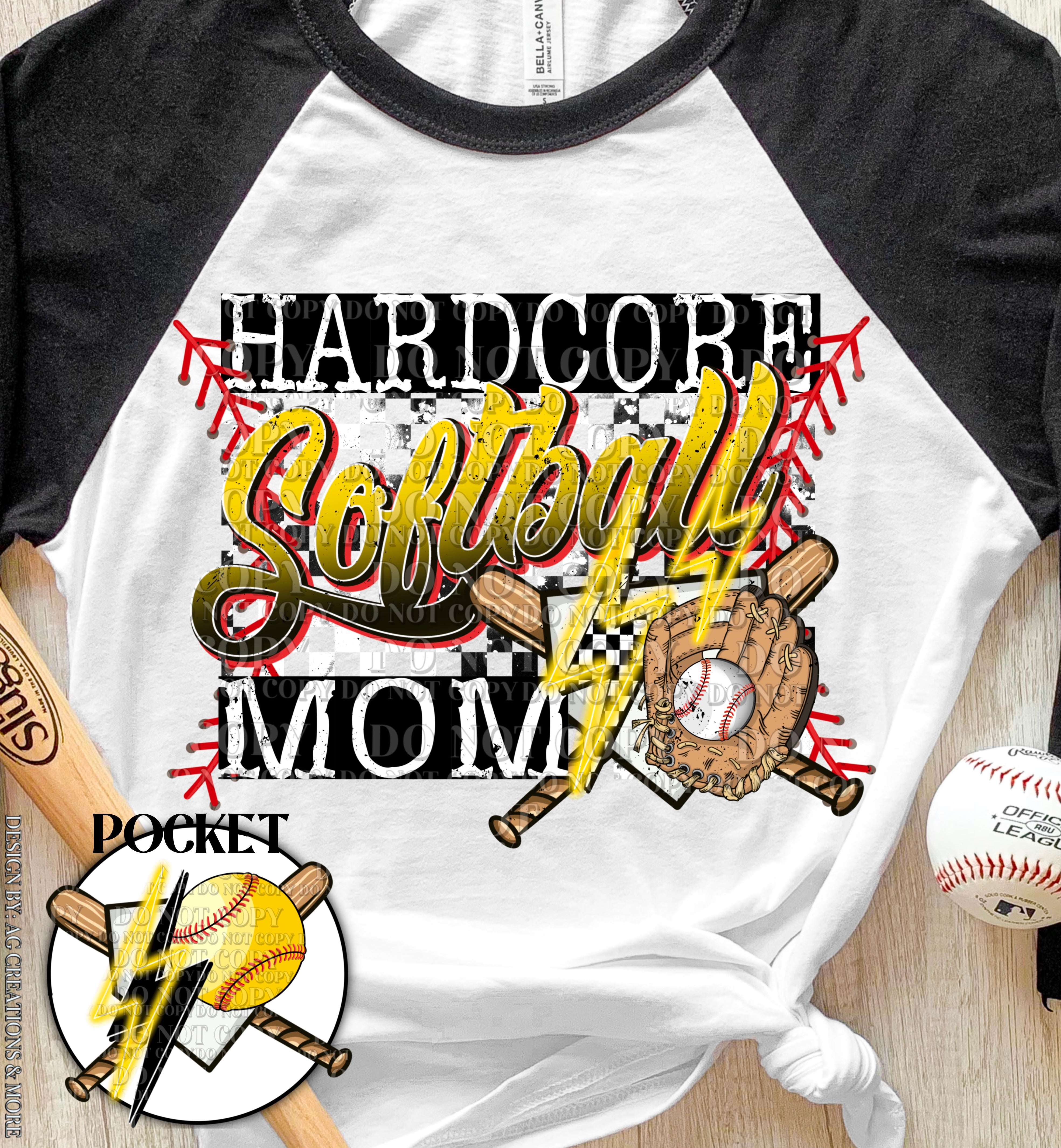 Hard Core Softball Mock up